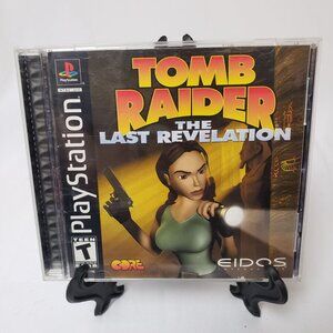 Tomb Raider The Last Revelation PS1 Playstation CIB TESTED WORKING GREAT!!!